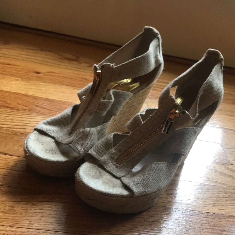Canvas michael Kors wedges